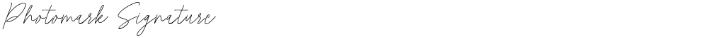 Photomark Signature
