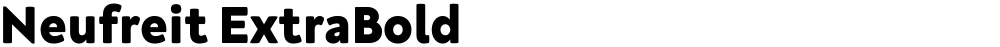 Neufreit ExtraBold