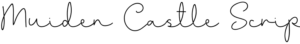 Muiden Castle Script