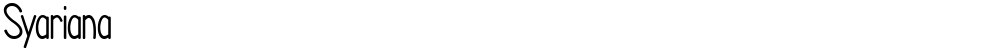 Syariana