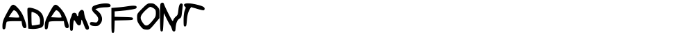 ADAMSFONT