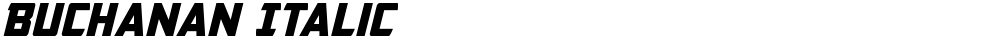 Buchanan Italic