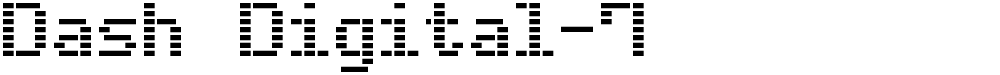 Dash Digital-7