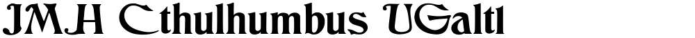 JMH Cthulhumbus UGalt1
