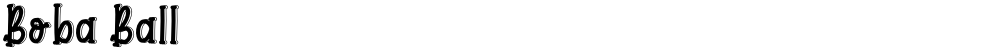 Boba Ball
