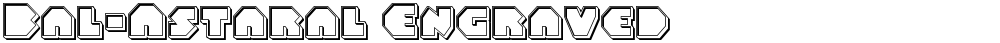 Bal-Astaral Engraved