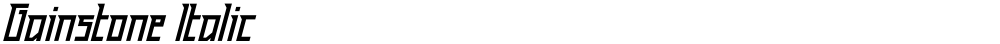 Gainstone Italic
