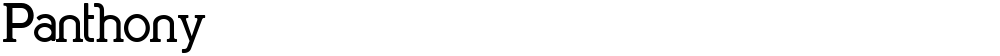 Panthony