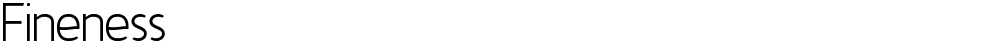 Fineness