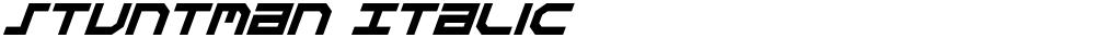 Stuntman Italic