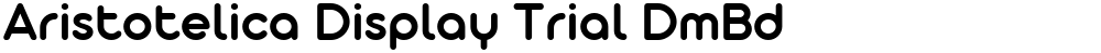Aristotelica Display Trial DmBd