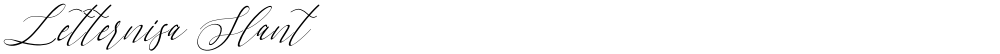 Letternisa Slant