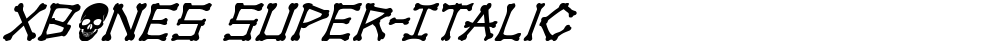 xBONES Super-Italic