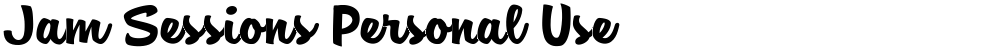 Jam Sessions Personal Use