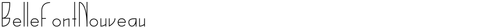 BelleFontNouveau