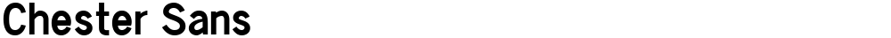 Chester Sans