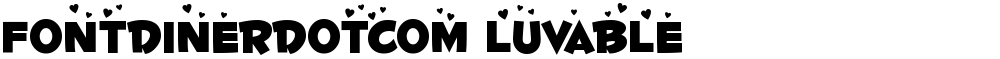 Fontdinerdotcom Luvable
