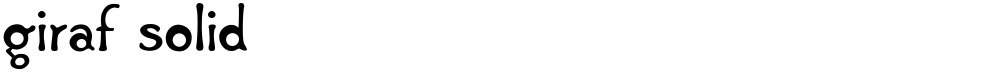 Giraf Solid