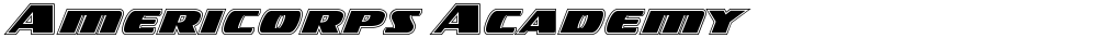 Americorps Academy