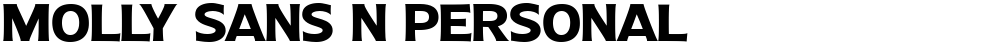 Molly Sans N PERSONAL