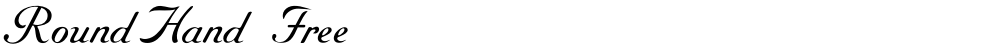 RoundHand Free