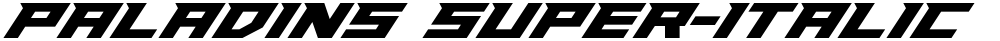 Paladins Super-Italic