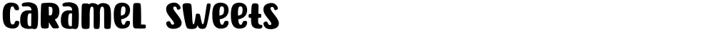 Caramel Sweets