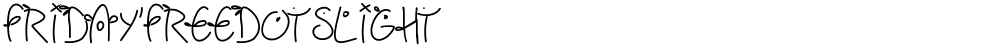 Fridayfreedotslight