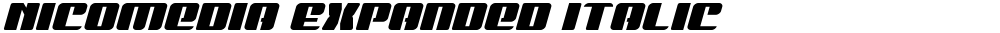 Nicomedia Expanded Italic