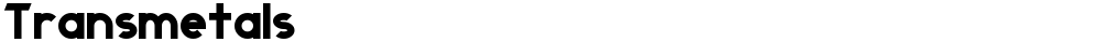 Transmetals