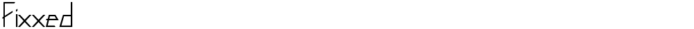 Fixxed