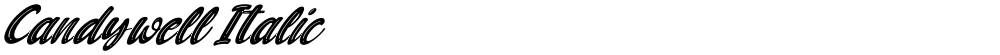 Candywell Italic