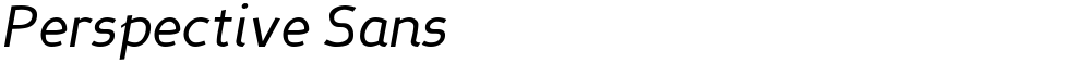 Perspective Sans