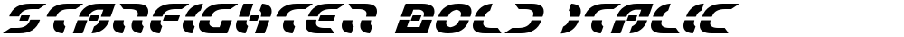 Starfighter Bold Italic