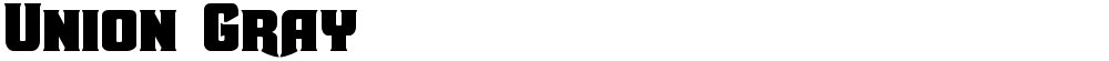 Union Gray