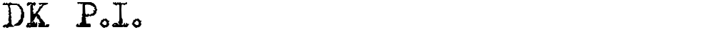 DK P.I.