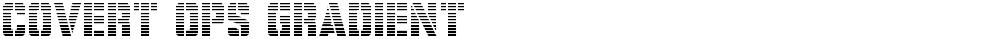 Covert Ops Gradient