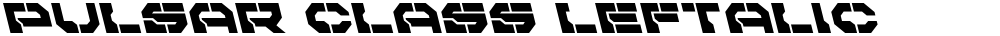 Pulsar Class Leftalic