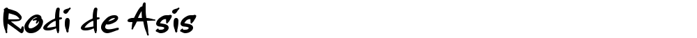 Rodi de Asis