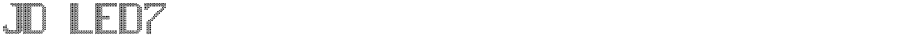 JD LED7