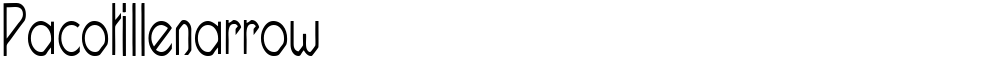 Pacotillenarrow