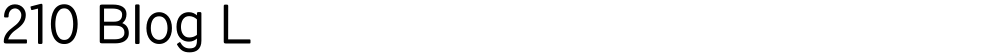 210 Blog L