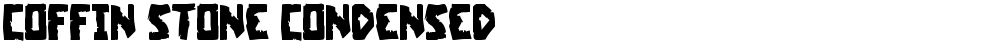 Coffin Stone Condensed