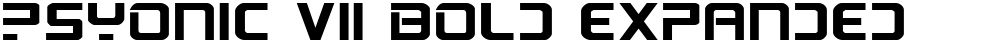 PsYonic VII Bold Expanded