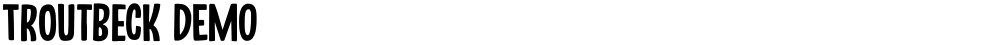 Troutbeck DEMO