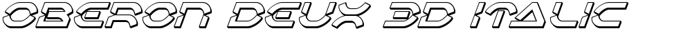 Oberon Deux 3D Italic
