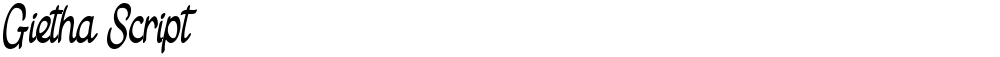 Gietha Script