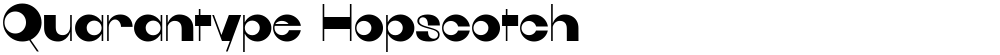 Quarantype Hopscotch