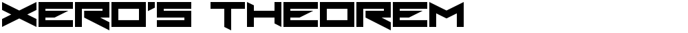Xero's Theorem