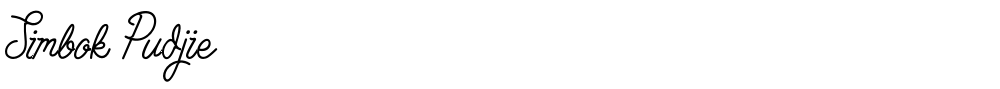 Simbok Pudjie